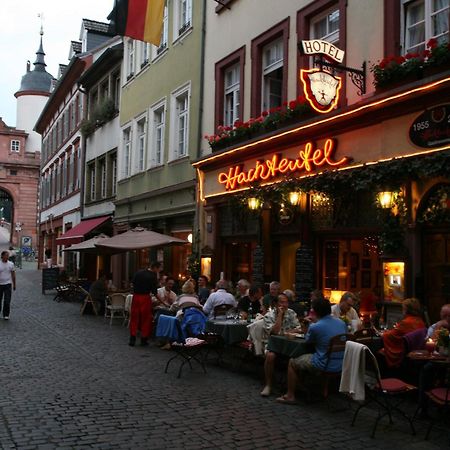 Hotel-Restaurant Hackteufel Heidelberg Eksteriør billede