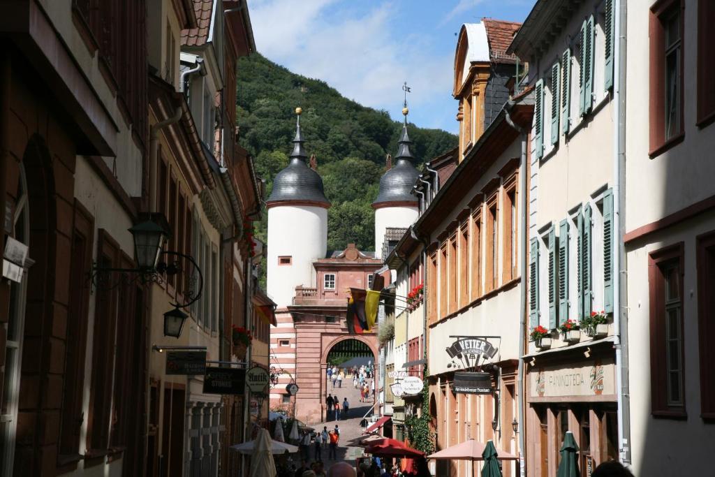 Hotel-Restaurant Hackteufel Heidelberg Eksteriør billede